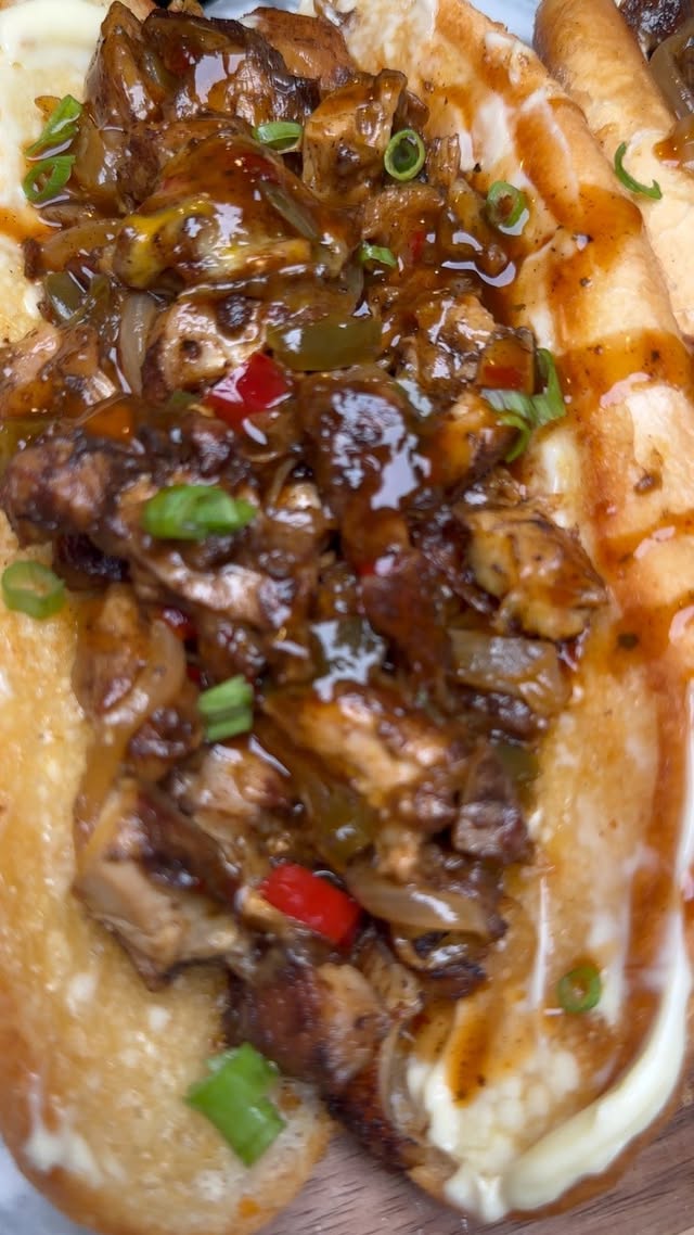 Jerk Chicken Cheesesteak